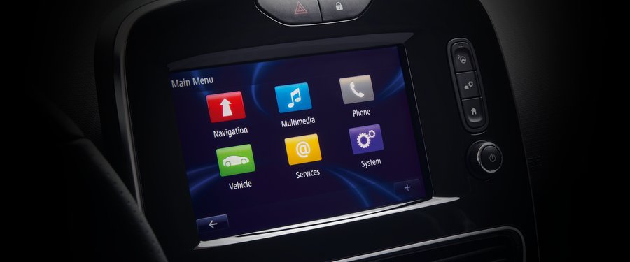 Touchscreen Sat Nav.