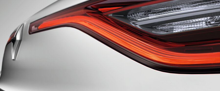 LED lights with D Edge effect