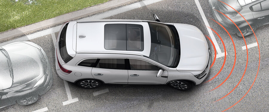 Rear parking sensors