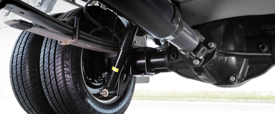 Dual Tyre Rear Wheel Drive