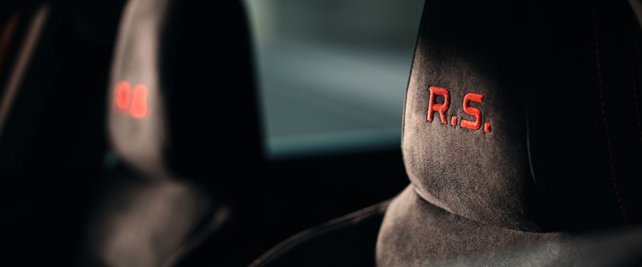 Optional Alcantara leather