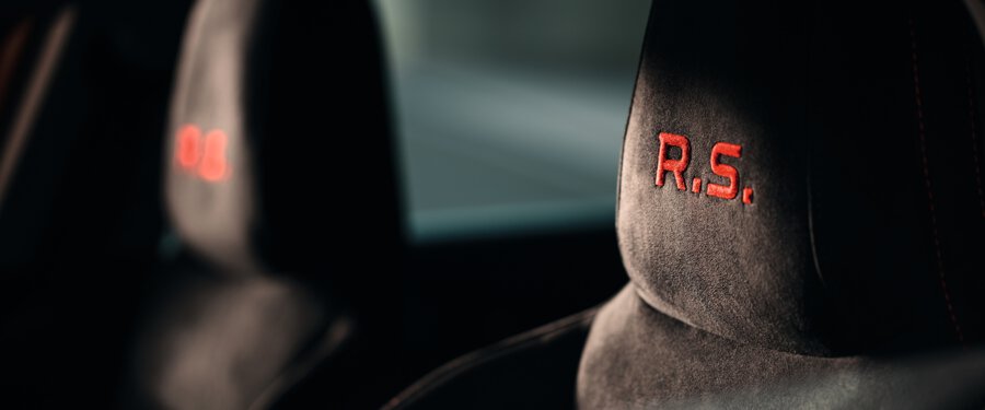 Optional Alcantara leather